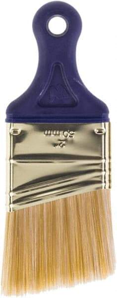 Wooster Brush - 2" Angled Nylon/Polyester Sash Brush - 2-3/16" Bristle Length, 2.38" Short Handle - Eagle Tool & Supply