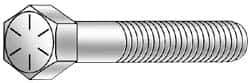Armor Coat - 1/4-28 UNF, 1-1/2" Length Under Head Hex Head Cap Screw - Partially Threaded, Grade 8 Steel, 7/16" Hex - Eagle Tool & Supply