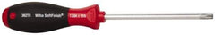 Wiha - TR30 Torx Driver - 4-1/2" Blade Length, Ergonomic Handle - Eagle Tool & Supply