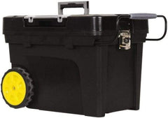 Stanley - Mobile Tool Chest - 14-15/32" Wide x 14-15/32" Deep x 16-3/4" High, Polypropylene Resin, Black - Eagle Tool & Supply