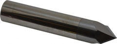 Accupro - 3/4" Diam 2 Flute Single End Solid Carbide Chamfer Mill - Eagle Tool & Supply