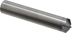 Accupro - 3/4" Diam 4 Flute Single End Solid Carbide Chamfer Mill - Eagle Tool & Supply