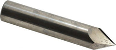 Accupro - 3/4" Diam 2 Flute Single End Solid Carbide Chamfer Mill - Eagle Tool & Supply