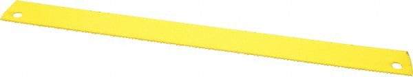 Starrett - 12" Long, 10 Teeth per Inch, Bi-Metal Power Hacksaw Blade - Toothed Edge, 1-1/8" Wide x 0.05" Thick - Eagle Tool & Supply