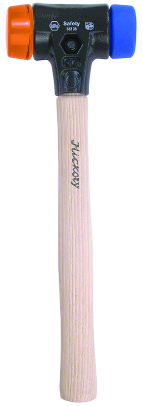 Hammer with Face - 1.4 lb; Hickory Handle; 1-1/2'' Head Diameter - Eagle Tool & Supply