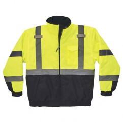 8377 3XL LIME QUILTED BOMBER JACKET - Eagle Tool & Supply