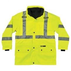 8385 XL LIME 4-IN-1 JACKET - Eagle Tool & Supply