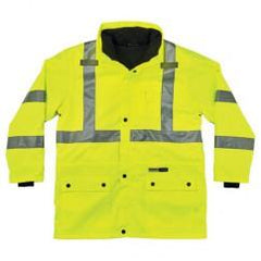 8385 5XL LIME 4-IN-1 JACKET - Eagle Tool & Supply