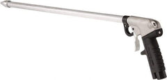 Guardair - 120 Max psi Whisper Jet Pistol Grip Blow Gun - 3/8 NPT, 24" Tube Length, Aluminum - Eagle Tool & Supply
