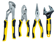 STANLEY® 4 Piece Plier & Adjustable Wrench Set - Eagle Tool & Supply