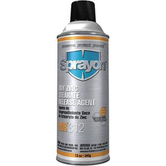 Sprayon - 16 Ounce Aerosol Can, White, General Purpose Mold Release - Zinc Stearate Composition - Eagle Tool & Supply