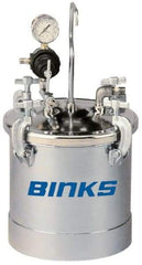 Binks - Paint Sprayer Pressure Tank - 2.8 Gallon PT ASME Tank 1 Regulator, Compatible with Pressure Tank and Spray Guns - Eagle Tool & Supply
