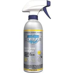 Sprayon - 16 oz Aerosol Extreme Pressure Chain & Cable Lubricant - Light Amber, -20 to 300°F, Food Grade - Eagle Tool & Supply