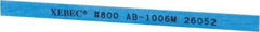 Value Collection - Rectangular, Ceramic Fiber Finishing Stick - 4" Long x 15/64" Wide x 1/32" Thick, 800 Grit, Super Fine Grade - Eagle Tool & Supply