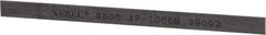 Value Collection - Rectangular, Ceramic Fiber Finishing Stick - 4" Long x 15/64" Wide x 1/32" Thick, 600 Grit, Super Fine Grade - Eagle Tool & Supply