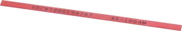 Value Collection - Rectangular, Ceramic Fiber Finishing Stick - 4" Long x 5/32" Width, 1,200 Grit, Ultra Fine Grade - Eagle Tool & Supply