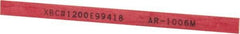 Value Collection - Rectangular, Ceramic Fiber Finishing Stick - 4" Long x 15/64" Width, 1,200 Grit, Ultra Fine Grade - Eagle Tool & Supply