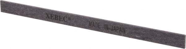 Value Collection - Rectangular, Ceramic Fiber Finishing Stick - 4" Long x 15/64" Width, 120 Grit, Fine Grade - Eagle Tool & Supply