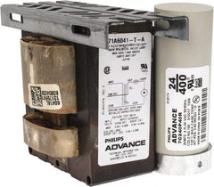 Philips Advance - 400 Watt, CWA Circuit, Metal Halide, High Intensity Discharge Ballast - 120/208/240/277/480 Volts, 4 Amp, 4-3/4 Inch Long x 4 Inch Wide x 4-7/16 Inch High - Eagle Tool & Supply