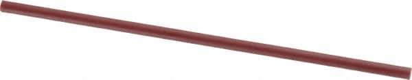 Value Collection - Round, Synthetic Ruby, Midget Finishing Stick - 100mm Long x 3mm Wide, Fine Grade - Eagle Tool & Supply