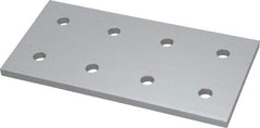 80/20 Inc. - 3" Wide, 6" High, Open Shelving 8 Hole Joining Strip - Aluminum, Use with Series 15 & Bolt Kit 3320 or 3325 - Eagle Tool & Supply