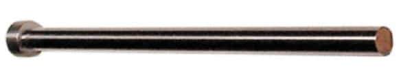 Made in USA - 1/8" Pin Diam, 1/4" Head Diam x 1/8" Head Height, 12" OAL, Conductivity Core Pin - Copper Alloy, 11-7/8" Pin Length - Eagle Tool & Supply