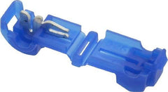 3M - 18 to 14 AWG, Nylon, Fully Insulated, Female Wire Disconnect - 1/4 Inch Wide Tab, Blue, CSA Certified, CSA LR32411, UL File E70512, UL Listed - Eagle Tool & Supply
