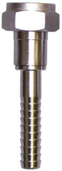 SuperKlean - FGHT x 1/2" Hose Barb, FGHT x Hose Barb Swivel - Stainless Steel - Eagle Tool & Supply