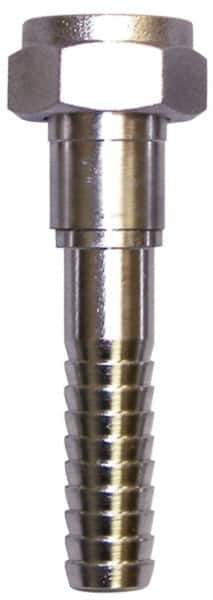 SuperKlean - FGHT x 5/8" Hose Barb, FGHT x Hose Barb Swivel - Stainless Steel - Eagle Tool & Supply