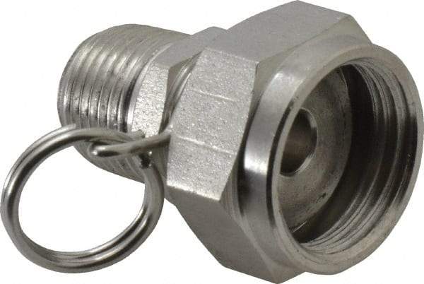 SuperKlean - MNPT x FGHT Swivel Hose Adapter - Stainless Steel - Eagle Tool & Supply