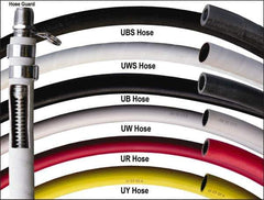 SuperKlean - 5/8" ID x 1.06" OD, 250 Working psi, Black Neoprene Washdown Hose - 25' Long, 32 to 200°F - Eagle Tool & Supply