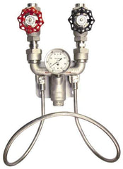 SuperKlean - 150 Max psi, Stainless Steel Water Mixing Valve & Unit - FNPT End Connections - Eagle Tool & Supply
