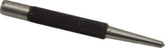 Starrett - 5/32" Center Punch - 4" OAL, Steel - Eagle Tool & Supply