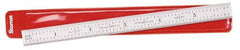 TESA Brown & Sharpe - 150mm Long, 0.5, 1mm Graduation, Flexible Steel Rule - Metric Graduation Style, 1/2" Wide, Silver, Satin Chrome Finish - Eagle Tool & Supply