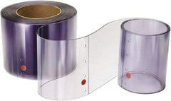 TMI, LLC - Clear Smooth Rip-A-Strip Roll Dock Curtain Strips - 16" Wide x 16' Long x 0.16" Thick, Vinyl - Eagle Tool & Supply