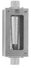 King - 1" FNPT Port Polysulfone Tube, Stainless Steel Case & End Flowmeter - 200 Max psi, 1.2 to 12 GPM, Stainless Steel - Eagle Tool & Supply