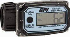 GPI - Economy Flowmeter - 300 Max psi, 3 to 30 GPM, Nylon - Eagle Tool & Supply