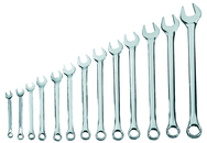 STANLEY® 13 Piece Full Polish Combination Wrench Set – 12 Point - Eagle Tool & Supply
