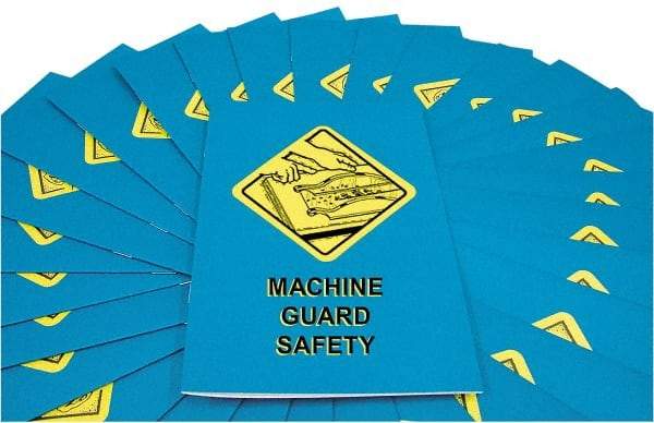Marcom - Machine Guard Safety Training Booklet - English and Spanish, Safety Meeting Series - Eagle Tool & Supply