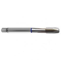 M12x1.75 6H 3-Flute PM Cobalt Blue Ring Spiral Point Plug Tap-Bright - Eagle Tool & Supply