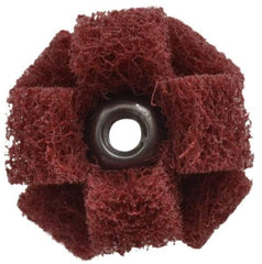 Standard Abrasives - 5" Diam Unmounted Buffing Wheel - 3 Ply, Scrubber Wheel, Medium Grade - Eagle Tool & Supply