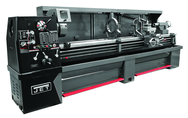 21x80 Geared Head Lathe with 3-1/8" D1-8 Large Spindle Bore;Matrix disc clutch; 21" swing; 80" between centers; 10-2/3" cross slide travel; 16 spindle speeds (20-1600RPM); 10HP 230/460V 3PH Prewired 230V CSA/UL Certified - Eagle Tool & Supply