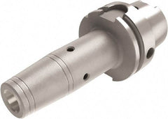 Seco - 6mm Hole Diam, HSK40A Taper Shank Shrink Fit Tool Holder & Adapter - 3.15" Projection, 0.827" Nose Diam, 0.866" Clamping Depth, 45,000 RPM, Through Coolant - Exact Industrial Supply