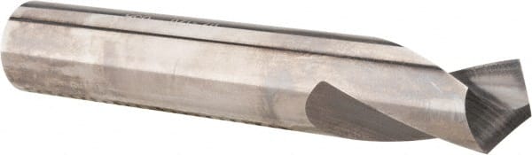 Accupro - 1/2" Body Diam, 120°, 3" OAL, Solid Carbide Spotting Drill - Eagle Tool & Supply
