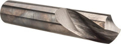 Accupro - 3/4" Body Diam, 120°, 4" OAL, Solid Carbide Spotting Drill - Eagle Tool & Supply