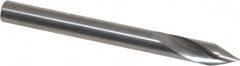 Accupro - 6mm Body Diam, 60°, 63mm OAL, Solid Carbide Spotting Drill - Eagle Tool & Supply