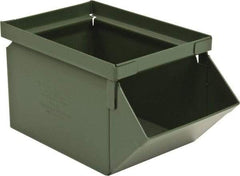 Stackbin - Size 0, Open End Bin - 8" Long x 4-1/2" Wide x 4-1/2" High, 6" Bottom Length - Eagle Tool & Supply