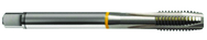 M27x3.0 6H 4-Flute Cobalt Yellow Ring Spiral Point Plug Tap-Bright - Eagle Tool & Supply