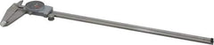 TESA Brown & Sharpe - 0" to 12" Range, 0.001" Graduation, 0.1" per Revolution, Dial Caliper - Black Face, 2-1/2" Jaw Length - Eagle Tool & Supply