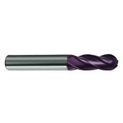 3/4" Dia. - 4 OAL - 30 Helix Firex CBD Ball Nose EM - 4 FL - Eagle Tool & Supply